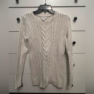 Cream sweater